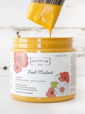 Country Chic Paint - Fresh Mustard  16 fl oz