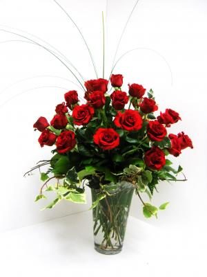 Two Doz Red Roses